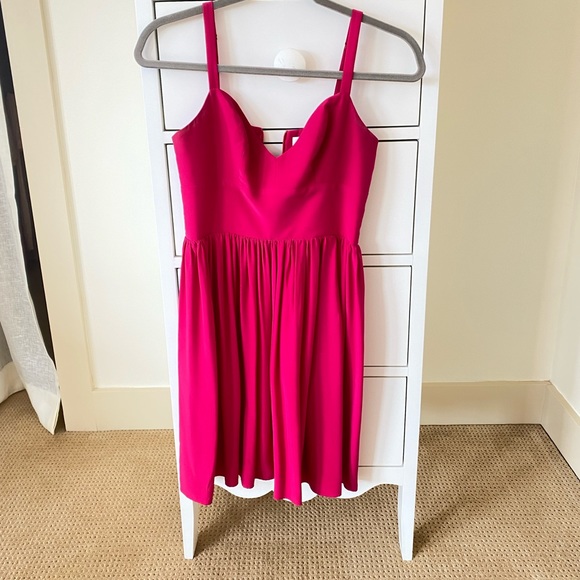 Amanda Uprichard Dresses & Skirts - Amanda Uprichard Hot Pink Mini Dress